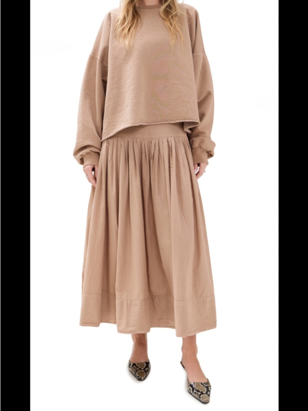 Rachel Comey Neutral Two-Piece Dress Set